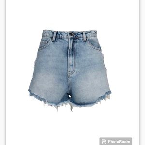 H&M Denim Shorts High Waisted Size 4